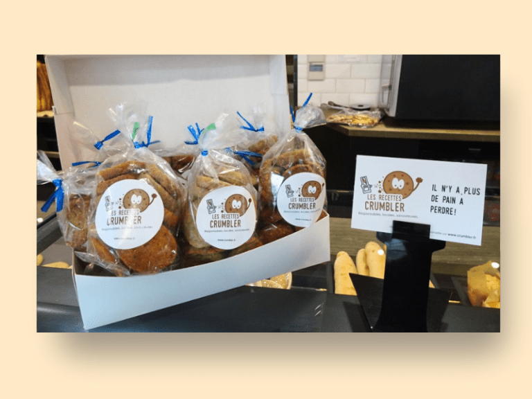 Sablés salés antigaspi Crumbler de la boulangerie B3