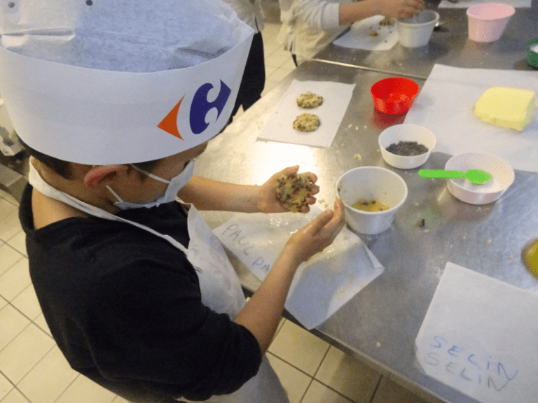 Atelier antigaspi Crumbler à Carrefour