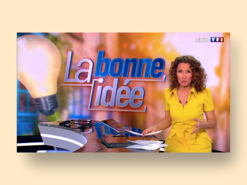 Extrait du 13h de TF1 sur le Crumbler