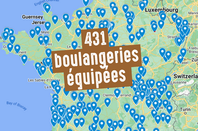431 boulangeries équipées en France